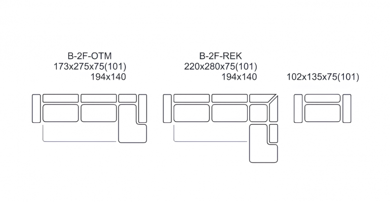 Canapé en L moderne