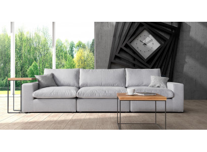 Canapé moderne gris pour 3 personnes