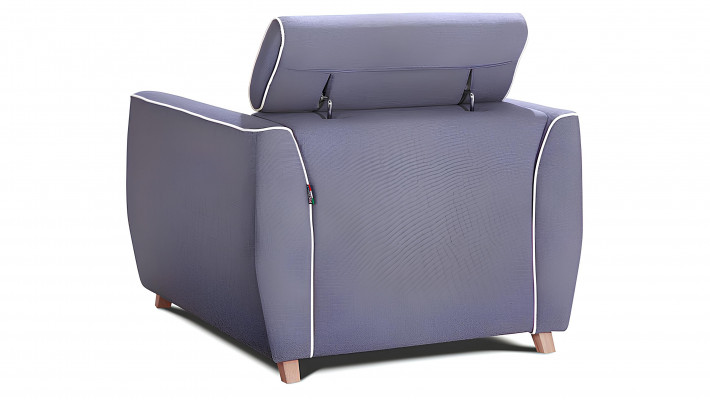 Fauteuil de designer en tissu pour salon TV