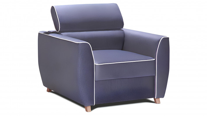 Fauteuil de designer en tissu pour salon TV