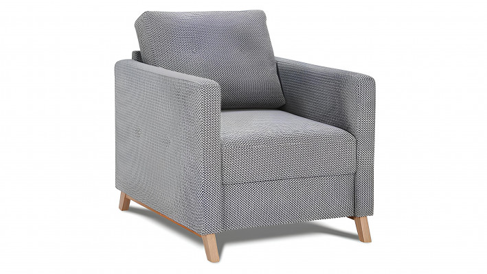 Fauteuil club en cuir conçu, rembourré, individuel, relaxant, pivotant, pour la télévision