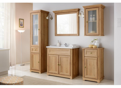 Ensemble de meubles de salle de bain rustique 5 pièces