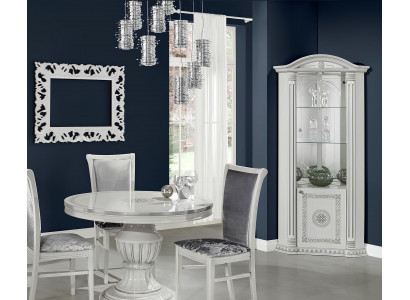 Vitrine d'angle Vitrine Credenza Angle Vitrines Luxe Verre Armoire Armadietto Bois Design