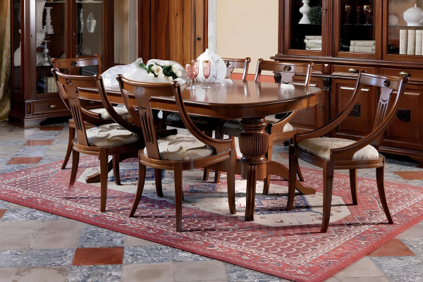 Ensemble de table à manger parfait + 6 chaises, 7 pièces