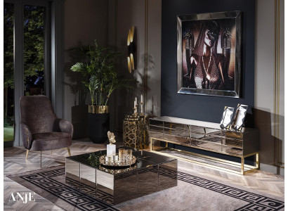 Fauteuil moderne en acier inoxydable Comfort individuel pour meubles de salon