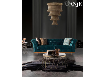 Ensemble de canapés de luxe pour salon meubles en tissu 3 pièces moderne