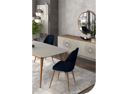 Ensemble de meubles de salle à manger moderne de 6 pièces