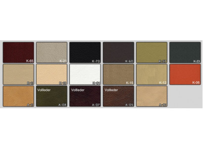 Canapé Chesterfield en cuir Mustasta au design classique