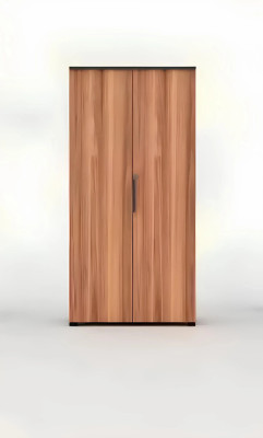 Étagère de luxe sur roulettes avec portes en bois