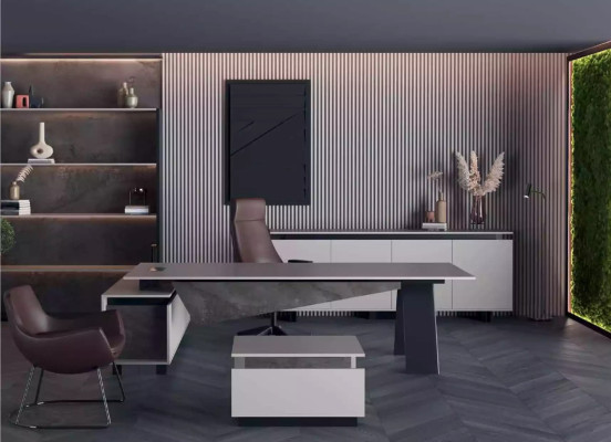 Commode en bois massif luxueuse