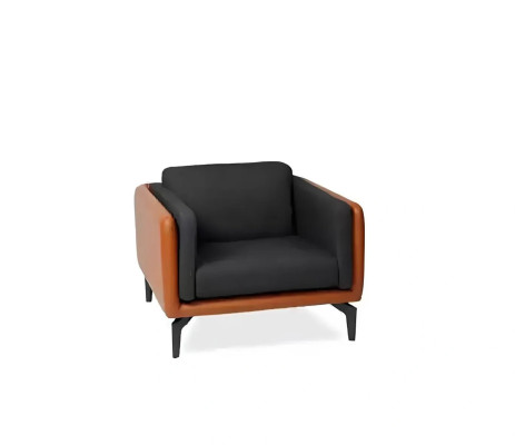 Chaise de bureau rembourrée au style contemporain