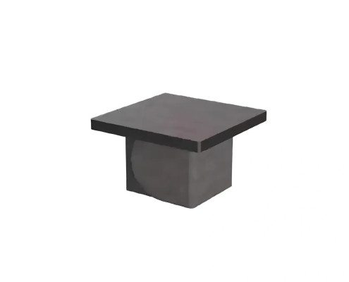 Table moderne avec étagères, meuble de bureau, bois brun
