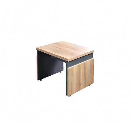 Table de conférence pour bureau et studio, table en bois, marron