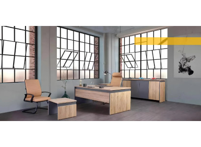 Table console élégante en forme de lys pour bureau