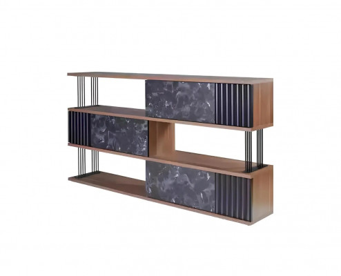 Ensemble de meubles de bureau moderne table armoire basse