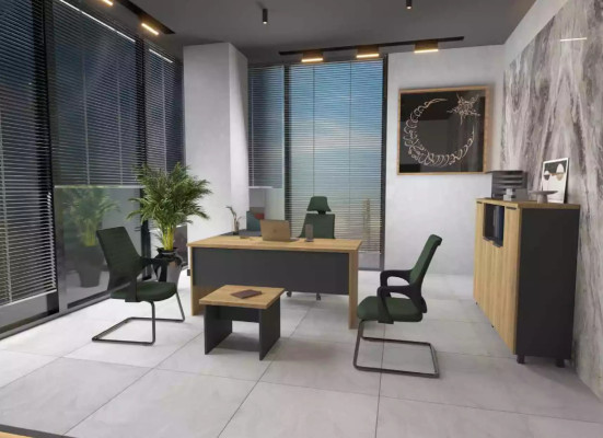 Table d'angle moderne pour bureau