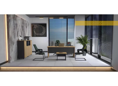 Table basse moderne en brun