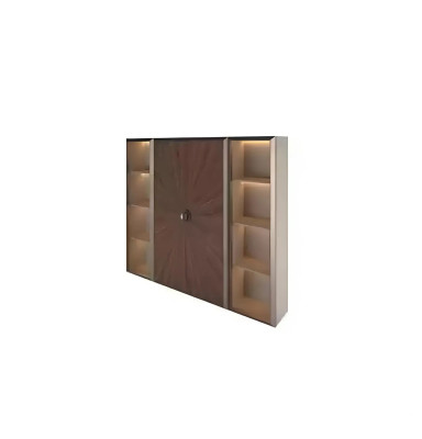 Ensemble de meubles de bureau moderne, bureau, étagère à documents, commode