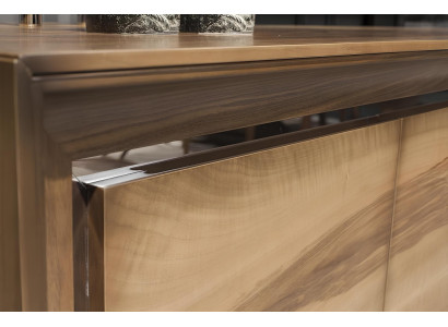 Ensemble de meubles de salle à manger 9 pièces, comprenant une table, des chaises, une commode et un miroir