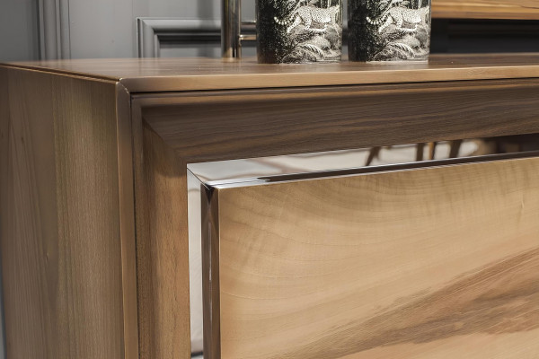 Ensemble de meubles de salle à manger 9 pièces, comprenant une table, des chaises, une commode et un miroir