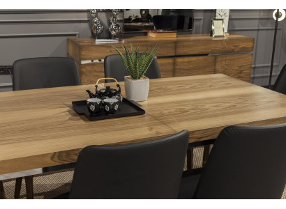 Table à manger en bois de luxe moderne et pratique