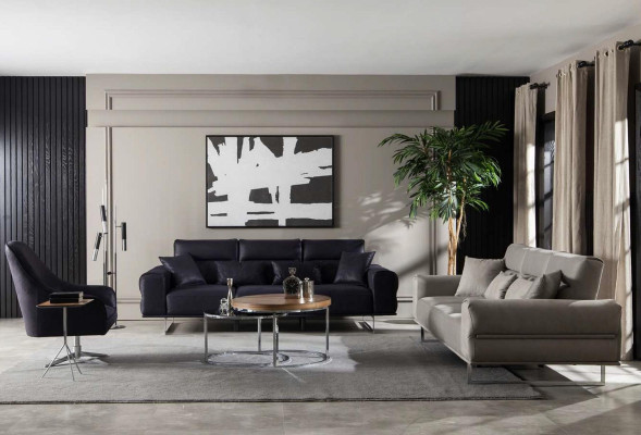 Fauteuil de luxe pour le salon, fauteuils de détente, club, lounge, canapé, fauteuil