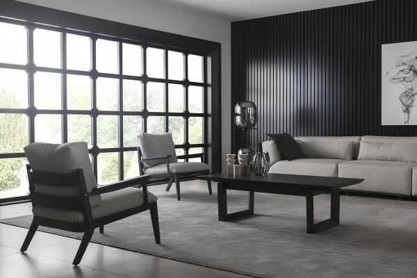 Canapé de luxe, canapé de qualité hôtelière 3211 table