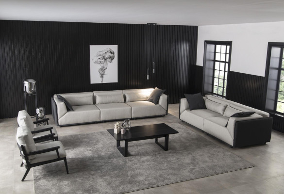 Ensemble de canapés 3+1 hengen Poltrona Mobili Olohuone 2 pièces Neuf
