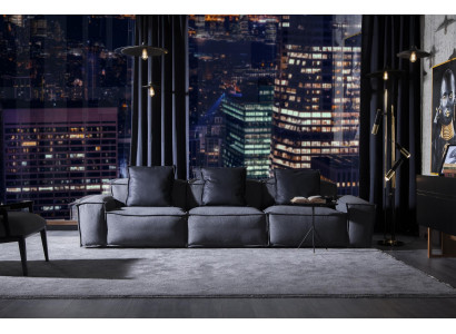 Canapé rembourré grand de 300 cm