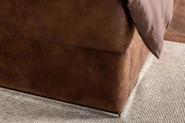 Ensemble de meubles de chambre à coucher parfait, comprenant une armoire, des tables de nuit et un lit en 5 pièces.