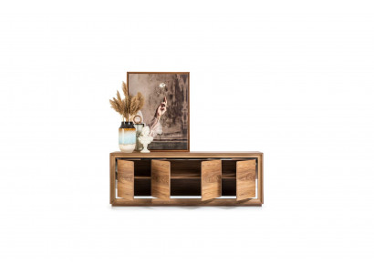 Buffet en bois brun 218 cm