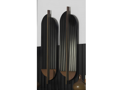 Ensemble de meubles de chambre à coucher luxueux avec lit, commode et armoire 6 pièces