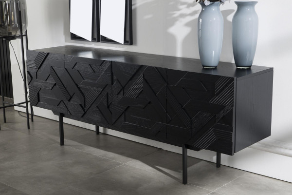 Armoires mobiles luxueuses Mustat 208 cm avec miroir en 2 parties
