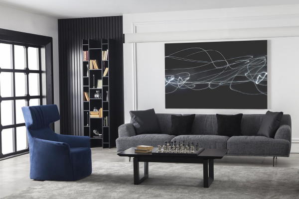 Chaise de luxe moderne pour une personne