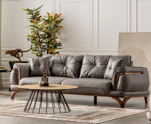 Canapé confortable Big Sofa meubles élégants salon canapé trois places