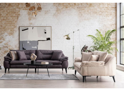 Ensemble de canapés Canapé paysager Canapé relax 3+3