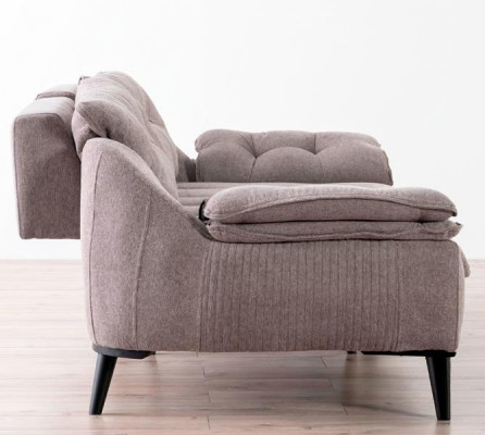 Ensemble de canapé de jardin confortable 3+1+1