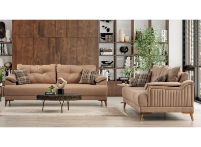 Canapé confortable 3 places au design élégant pour tout salon