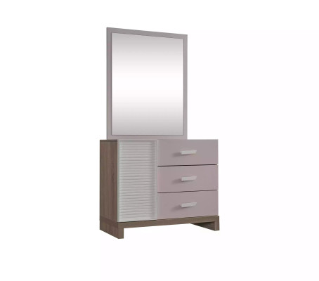 Peili armoire pour chambre d'enfant rose 2 pièces