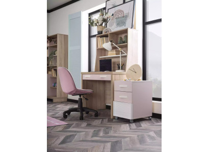 Commode en bois rose