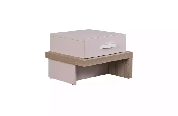 Lit pour enfants en bois rose