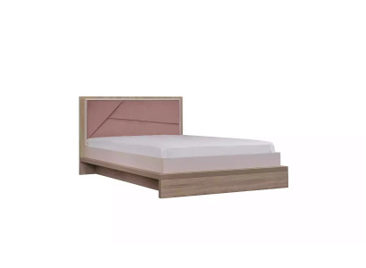 Lit pour enfant en bois rose moderne