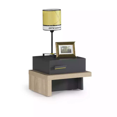 Table de nuit pour enfants gris