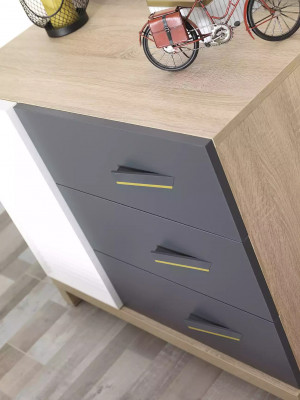 Armoire Peili pour enfants, armoire, étagères pour chambre d'enfants, ensemble