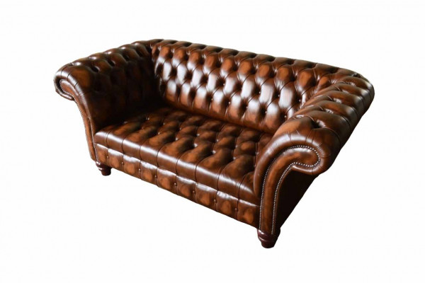 Canapé Chesterfield de luxe 2 places