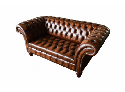 Canapé Chesterfield de luxe 2 places