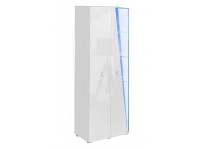 Ensemble de meubles luxueux pour le salon, comprenant une armoire, une vitrine et une étagère en 3 parties.