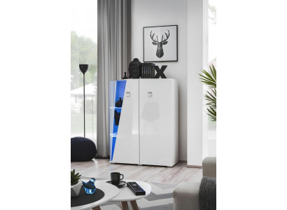 Vitrine moderne pour le salon, design luxueux, nouveau meuble