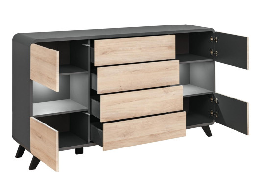Commode moderne de luxe meubles de design en bois décoration salon nouvelle