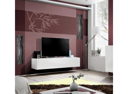 Support TV RTV Lowboard designer salon bois moderne mobilier